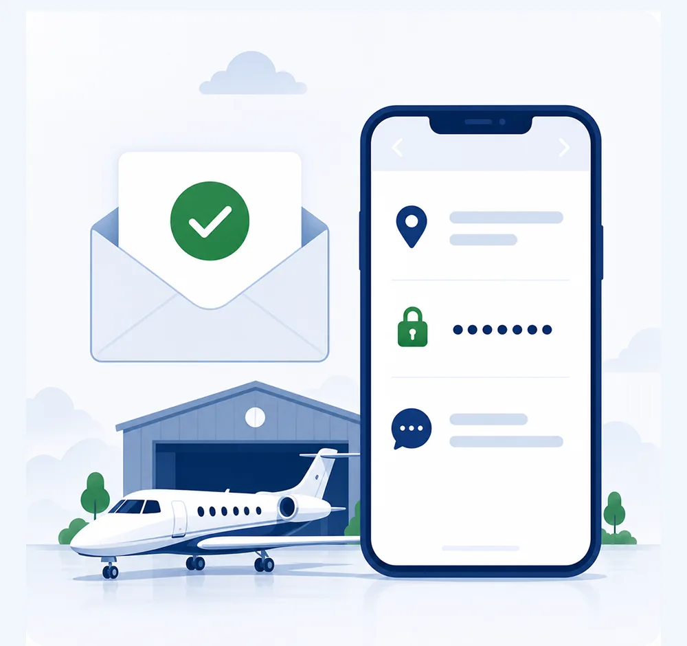 Clearance to Land illustration